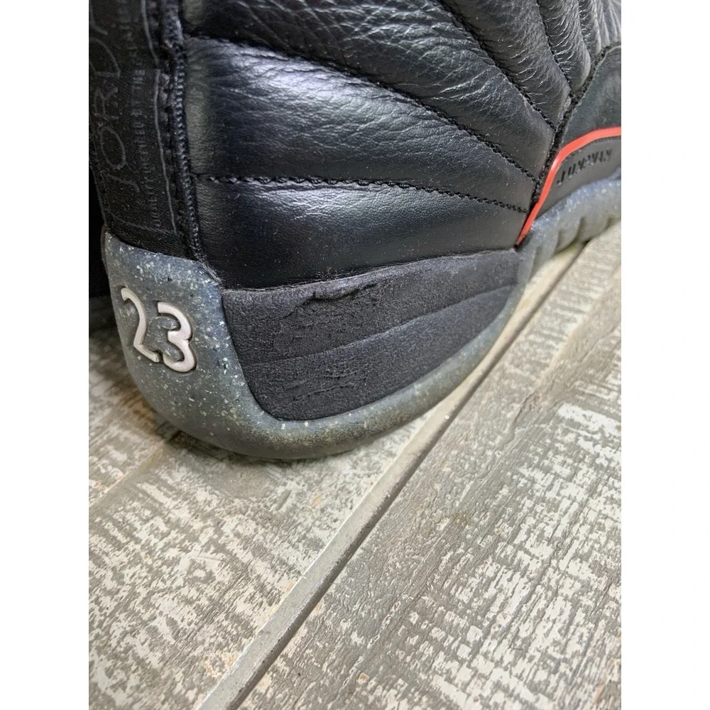 Nike Air Jordan 12 Retro Utility Men's Size 8 DC1062-006 Black Red High Tops